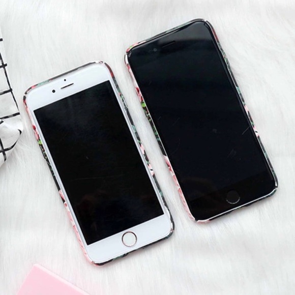 LAST 1! iPhone 7+/8+ Floral Cherry Phone Case - Picture 3 of 4